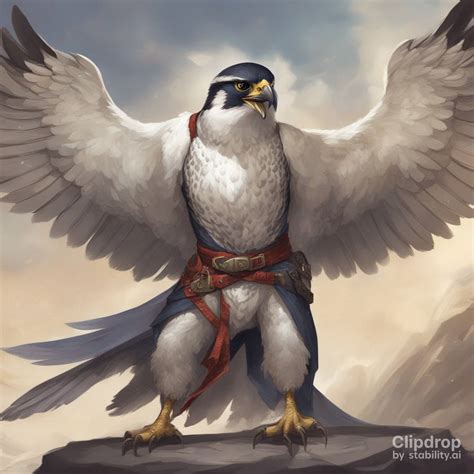 [Ai]Peregrine Falcon (23) by GreyRat84 on DeviantArt