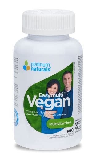 Platinum Naturals Easymulti Vegan, 60 Capsules | BuyWell.com - Canada's online vitamin, beauty ...