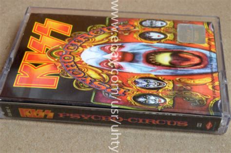 KISS PSYCHO CIRCUS RARE UKR ORIGINAL TAPE CASSETTE EBay