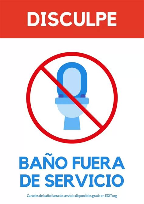 Señales De Baño Limpio