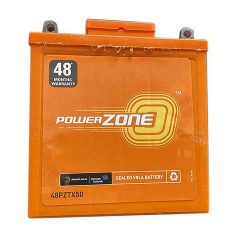 Capacity 5 Ah Power Zone Two Wheeler Battery 48pztx50 At Rs 900piece