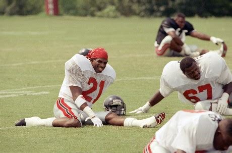 Deion Sanders Atlanta Falcons Defensive Back Editorial Stock Photo ...