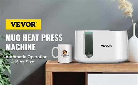 Vevor Presse Chaud Pour Tasses W Presse Pour L Impression De