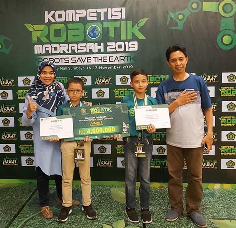 Siswa Min 1 Kota Malang Raih Juara 3 Robotik Nasional Min 1 Kota Malang