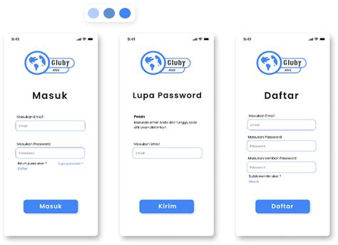 Halaman Login Dan Registrasi Figma