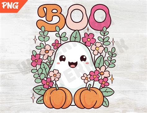 Boo Girl Halloween Png, Spooky Season Graphic by ThngphakJSC · Creative ...