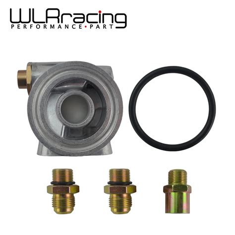 Wlr Racing Oil Cooler Filter Sandwich Plate Thermostat Adaptor