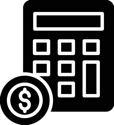 Budget Glyph Icon 11215636 Vector Art at Vecteezy