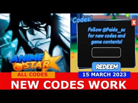 New Update Codes Gifting Anime Star Simulator Roblox All Codes