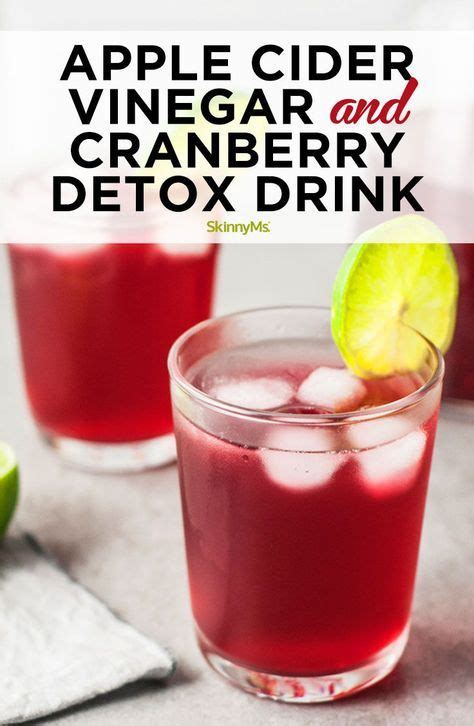 Apple Cider Vinegar Detox Drink Artofit