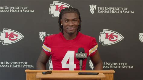 Rashee Rice Speaks During Rookie Minicamp Press Conference 56