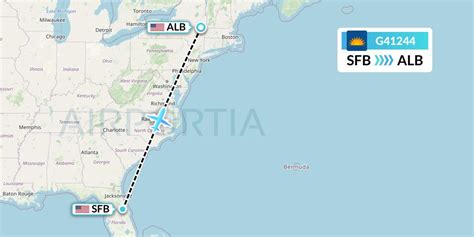 G41244 Flight Status Allegiant Air Orlando To Albany AAY1244