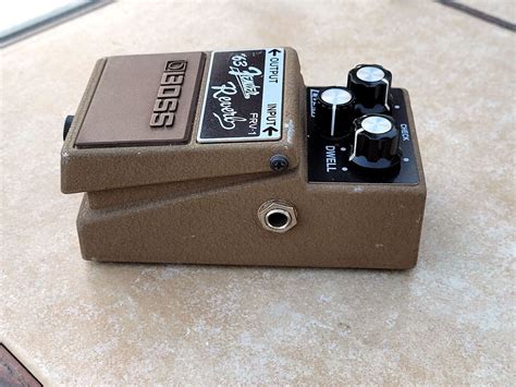 Boss Fender Frv 1 Reverb Guitar Effect Pedal For Sale Online Ebay