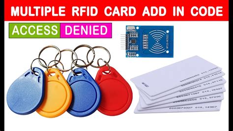 Multiple Rfid Card Number Add In Arduino Code Read Rfid Tag S Uid