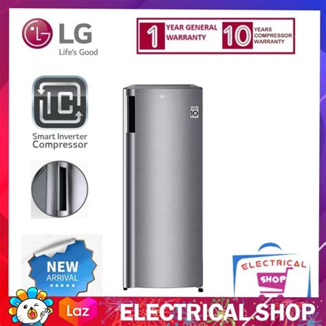 Lg Upright Freezer Gn 304slbt 171l Vertical Freezer With Smart Inverter