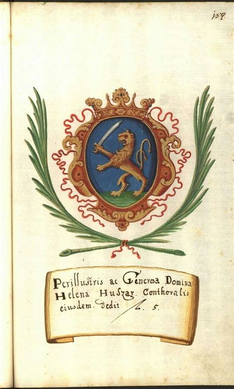 Protocol Of The Convent Of Bratislava Heraldic Codex Coat Of Arms