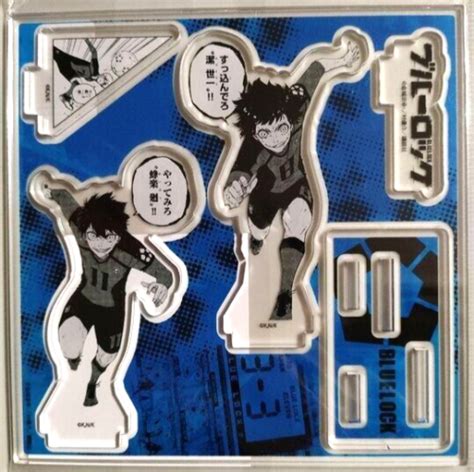 Blue Lock Tsutaya Acrylic Stand Figure Meguru Bachira Yoichi Isagi