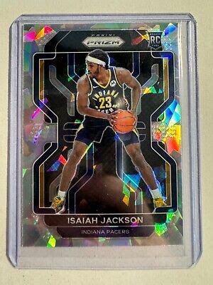 K150 829 2021 22 Panini Prizm Prizms Ice 309 Isaiah Jackson EBay