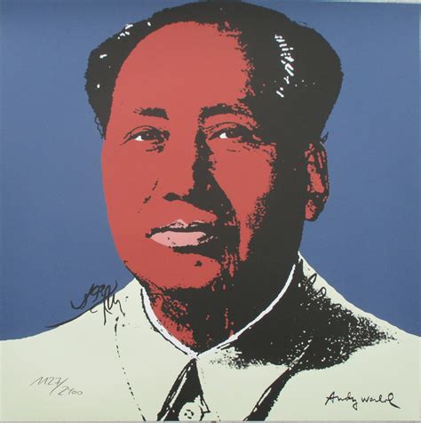 Andy Warhol Lithograph Mao Zedong