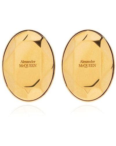 Alexander Mcqueen Earrings And Ear Cuffs For Women Online Sale Up To