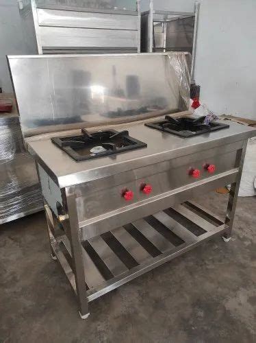 2 LPG Two Burner Chinese Gas Range For Restaurant At Rs 19500 In