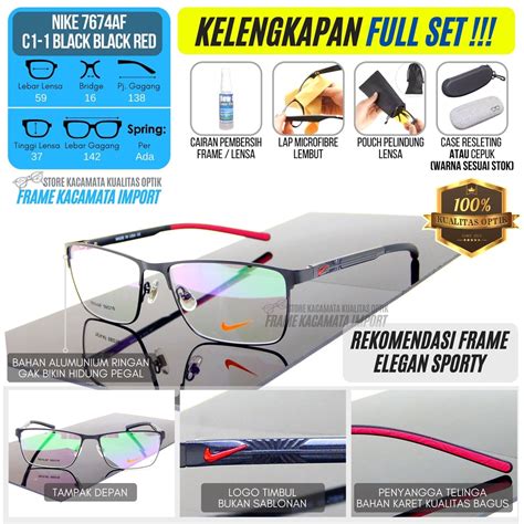 Jual Frame Kacamata Progresif Pria Elegant Sporty Aluminium Ringan