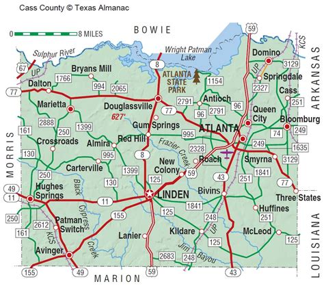 Navigating The Landscape A Comprehensive Guide To Cass County Texas Map Creating Tool