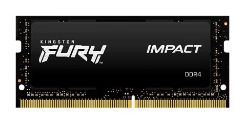 M Dulo Memoria Kingstontechnology Fury Impact Ddr Gb Mhz Cl