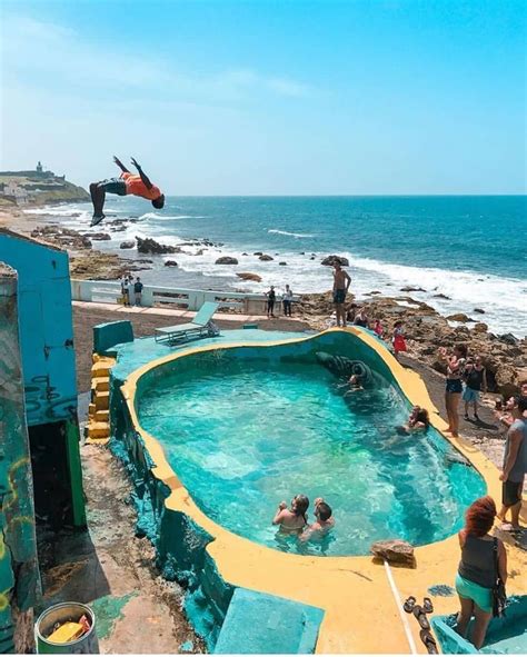 Enjoy Puerto Rico 🇵🇷 On Instagram Piscina Frente Al Mar En La Perla