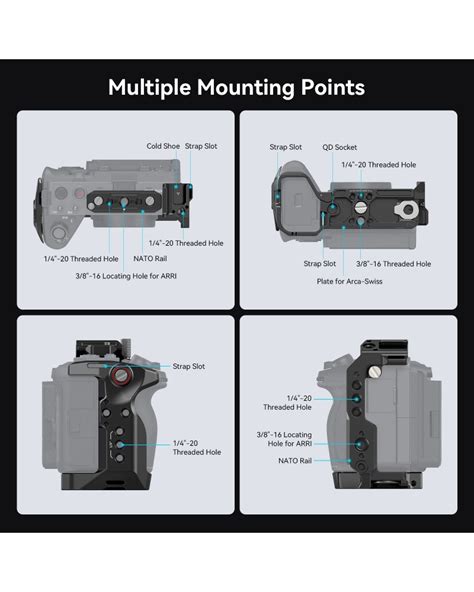 SmallRig Cage For Sony FX30 FX3