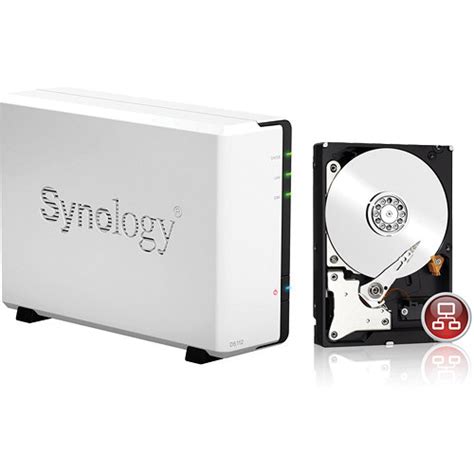 Synology 2tb Diskstation Ds112 1 Bay Nas Server Bandh Photo Video