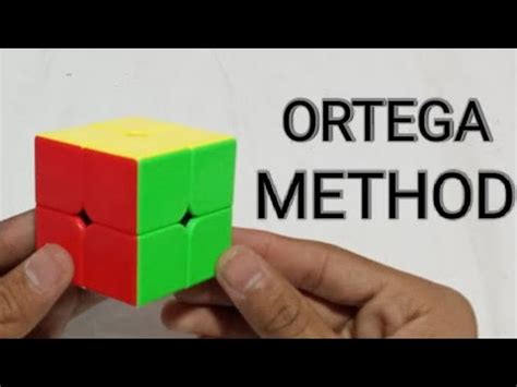 How To Solve A 2 By 2 Rubik S Cube In 5 Seconds Ortega Method Tetorial