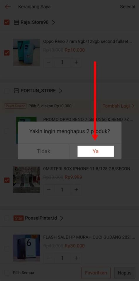 Cara Menghapus Keranjang Belanja Di Shopee Sekaligus No Ribet Plugin