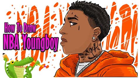 how to draw nba youngboy cartoon - painting-a-jeep-hardtop