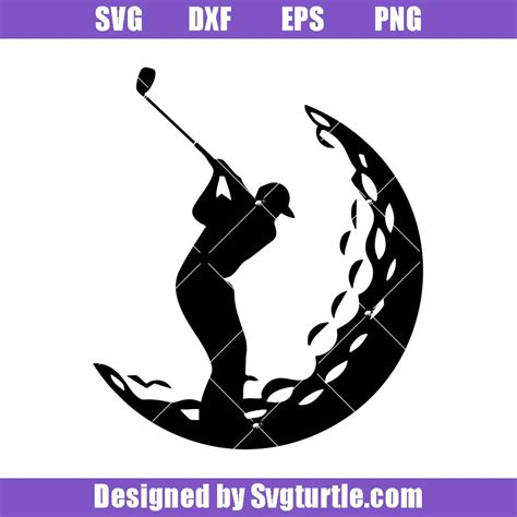 Golf Club Word Svg