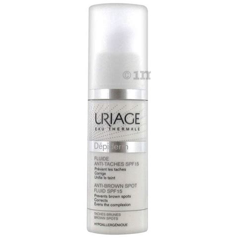 Uriage Depiderm Anti Brown Spots Fluid SPF15 Buy Bottle Of 30 0 Ml