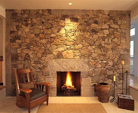 Traditional Stone Fireplaces Designs