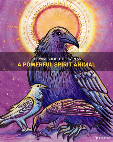 The Wise Guide: The Raven As A Powerful Spirit Animal | ShunSpirit