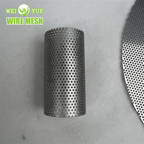 Stainless Steel Perforated Metal Etching Mesh For Chemical Analysis