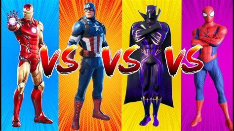 Superheroes Color Dance Challenge Iron Man Vs Captain America Vs Black