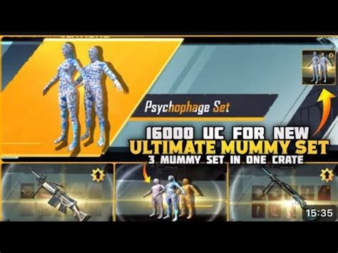 New Ultimate Set Crate Opening Psychophage Ultimate Mummy Set YouTube