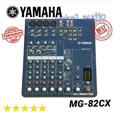 Jual Mixer Yamaha MG 82 CX 8Channel Di Lapak VOKAL AUDIO Bukalapak