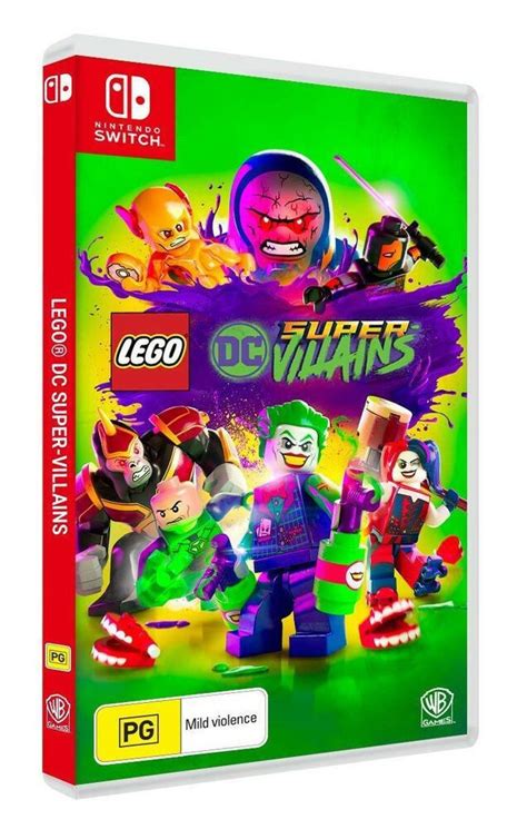 Lego Dc Comics Supervillains Super Villains Bricks Game For Nintendo