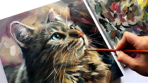 Oil Painting Tips Painting My Cat YouTube