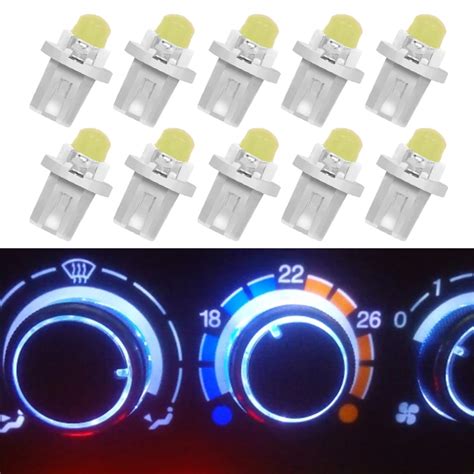 10Pcs Lot Multi Color T5 B8 5D B8 5 SMD LED Car Light Automobiles Light