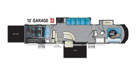 Heartland Cyclone 4270 Floor Plan Toy Hauler