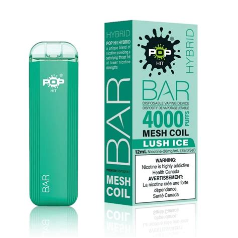 Lush Ice Pop Hybrid Bar 4000 Puff Disposable Vape Device Bc Boyz Vape