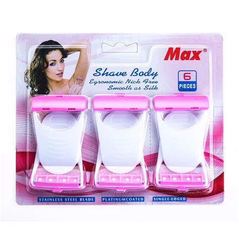 Aliexpress Buy Max Women Razor Disposable Body Shaving Bikini Razor Blades Count From