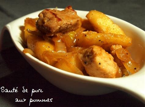 Sauté De Porc Aux Pommes