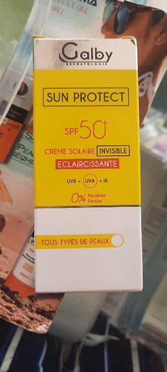 Galby Sun Protect Cran Solaire Teinte Spf Ml Inci Beauty